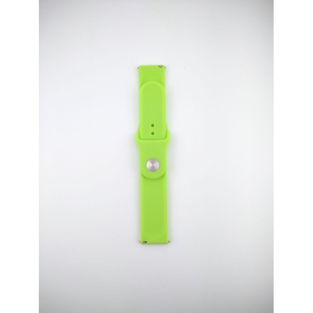 Ремешок для смарт-часов универсальный 22мм Original Design (Салатовый) Ремешок для смарт-часов универсальный 22мм Original Design (Салатовый)