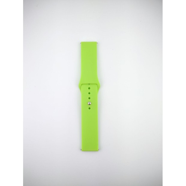 Ремешок для смарт-часов универсальный 22мм Original Design (Салатовый) Ремешок для смарт-часов универсальный 22мм Original Design (Салатовый)
