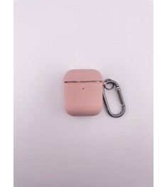 Чохол для навушників Full Silicone Case with Microfiber Apple AirPods (08) Pink ..