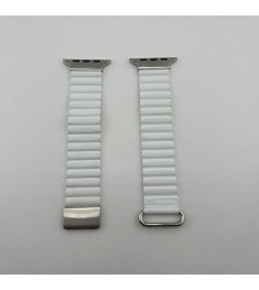 Apple Watch Leather Strap 42  /  44  /  45  /  49 mm (White)