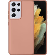 Силикон Original 360 Case Samsung Galaxy S21 Ultra (Пудровый)