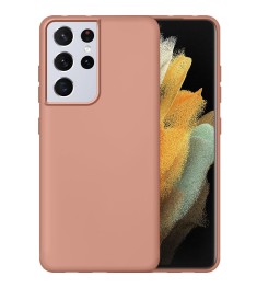 Силикон Original 360 Case Samsung Galaxy S21 Ultra (Пудровый)
