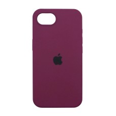 Силикон Original Round Case Apple iPhone 16e (57) Marsala