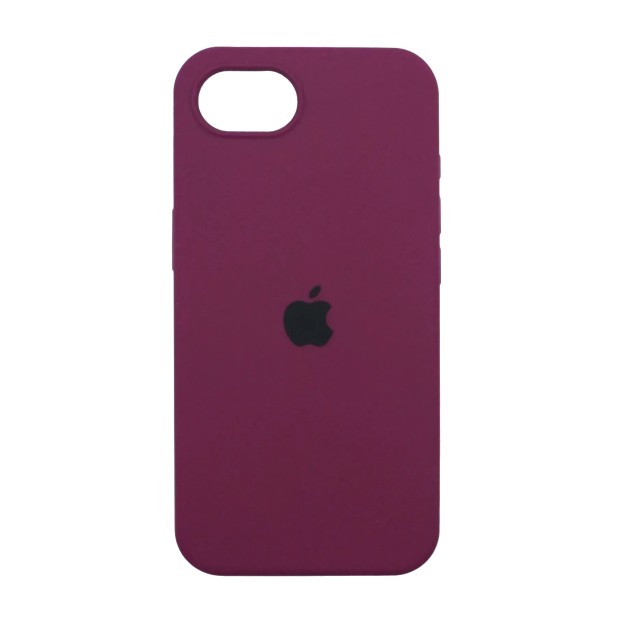 Силикон Original Round Case Apple iPhone 16e (57) Marsala