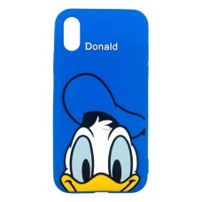 Силікон Disney Donald Apple iPhone XR (Синій)