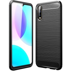 Силикон Polished Carbon Vivo V17 Neo (Чёрный)