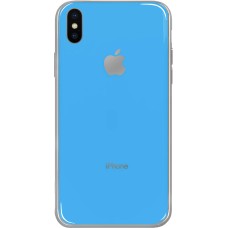 Силикон Zefir Case Apple iPhone Xs Max (Голубой)