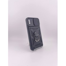 Бронь-чехол Ring Serge Armor Case Apple iPhone X / XS (ShutCam) (Чёрный)