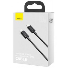 USB-кабель Baseus Superior 100W (2m) (Type-C) (Чёрный) P10320102114-02