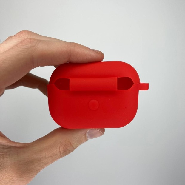 Чохол для навушників Full Silicone Case Apple AirPods Pro 2 (05) Product RED