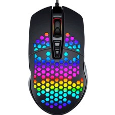 Миша дротова ігрова XO M4 RGB (Чорний)