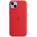 Оригінальний силіконовий чохол круглої форми для Apple iPhone 15 (05) Product RED