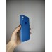 Силіконовий оригінальний чохол Square RoundCam для iPhone XR (12) Королівський Синій.