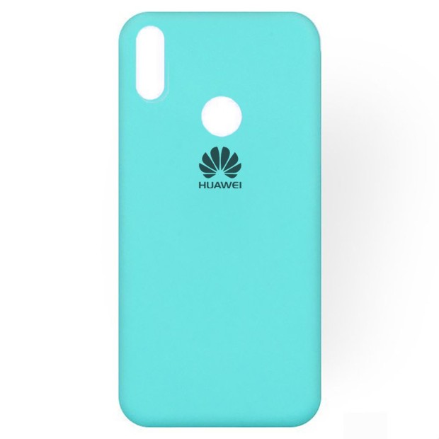 Силикон Original 360 Case Logo Huawei Y6 Pro (2019) / Honor 8A (Бирюзовый)