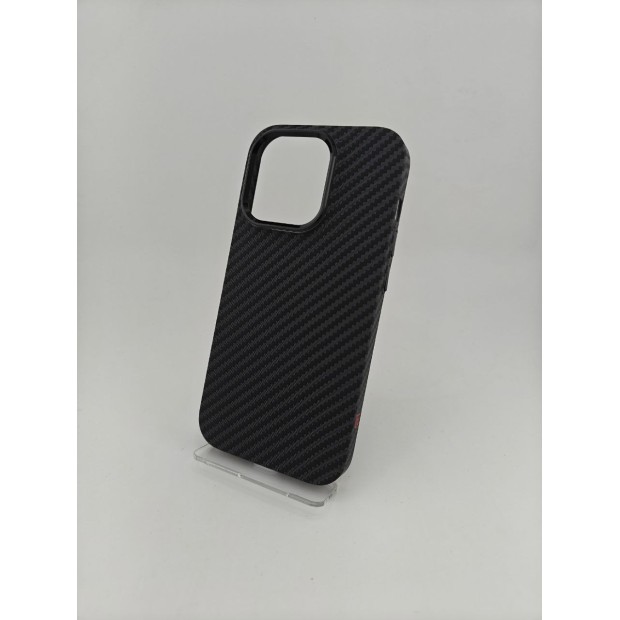Чехол-накладка Carbon2 MagSafe для Apple iPhone 14 Pro (Чёрный)