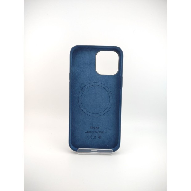 Чехол Silicone Case with MagSafe Apple iPhone 13 Pro Max (Abyss Blue)
