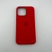 Чохол Silicone Case with MagSafe для Apple iPhone 14 Pro Max (Червоний)