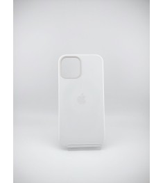 Чохол силіконовий з MagSafe для Apple iPhone 12  /  12 Pro (Білий)