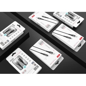 USB-кабель XO NB145 Auto Power-off (Lightning) (Чёрный) DT