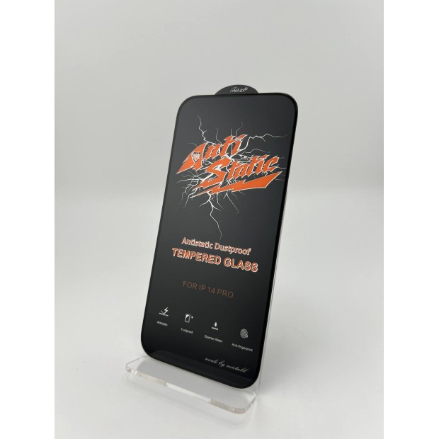 Захисне скло 5D Statica HD для Apple iPhone 14 Pro Чорний