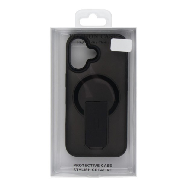 Чохол FrostFlex Stand Magsafe для Apple iPhone 16 (Чорний)