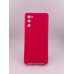 Силіконовий чохол Original Samsung Galaxy S20 FE (ShutCam) (Малиновий)