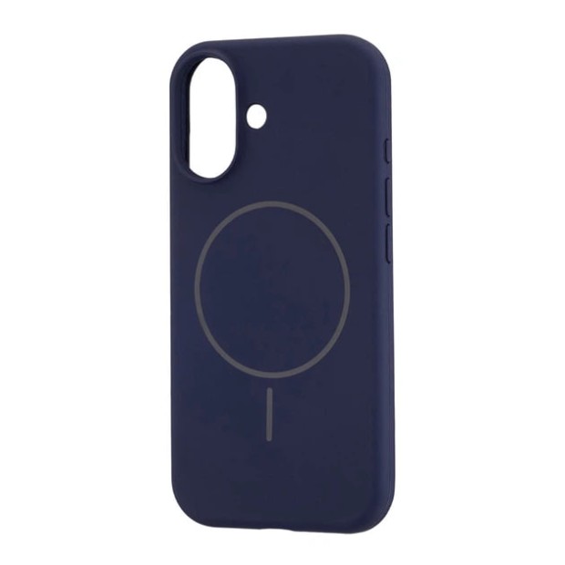 Силикон Original Round Case with MagSafe Apple iPhone 17 (09) Midnight Blue Силикон Original Round Case with MagSafe Apple iPhone 17 (09) Midnight Blue