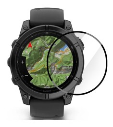 Захисне скло 5D Garmin Fenix 8 47mm Black