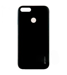 Силіконова накладка iNavi Color для Apple iPhone 7 Plus  /  8 Plus (чорна)