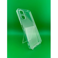 Силіконовий чохол WS для Xiaomi Redmi 13C  /  Poco C65 (ShutCam) (Прозорий)