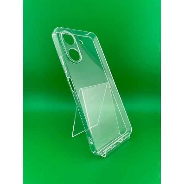 Силіконовий чохол WS для Xiaomi Redmi 13C  /  Poco C65 (ShutCam) (Прозорий)