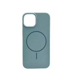 Силикон Original Round Case with MagSafe Apple iPhone 13 / 14 (53) Sky Blue