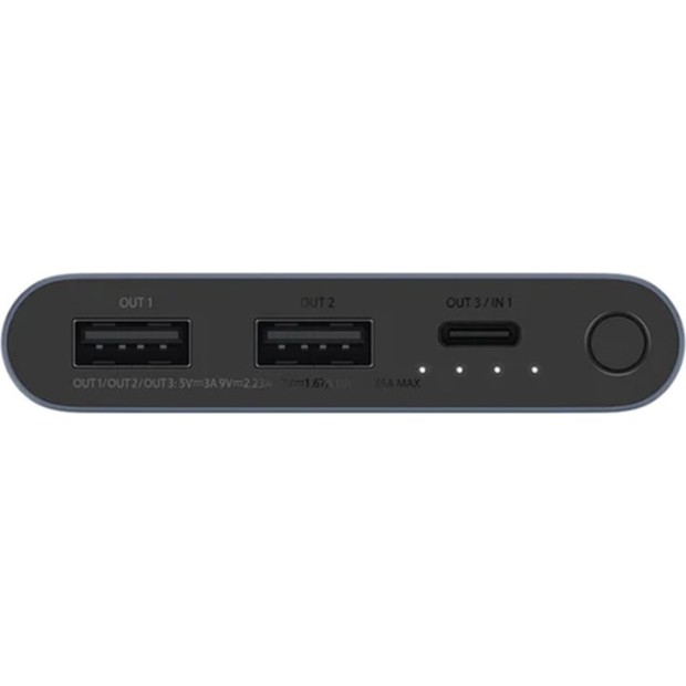 PowerBank Xiaomi Mi3 10000mAh 22.5W (Black) (Grade A) PB100DZM DL