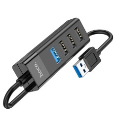 Adapter USB HUB Hoco HB25 (Type-C to 1USB 3.0 / 3USB 2.0) Adapter USB HUB Hoco HB25 (Type-C to 1USB 3.0 / 3USB 2.0)