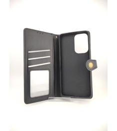 Leather Book Gallant Flip Case for Samsung Galaxy A33 5G (Black)