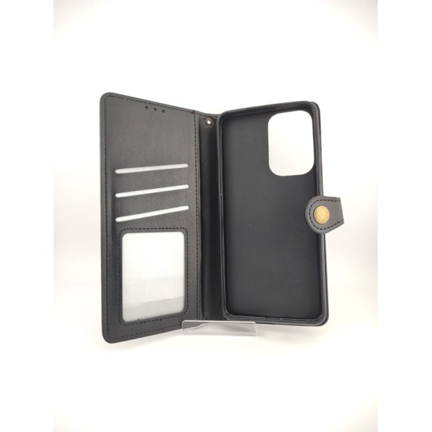 Leather Book Gallant Flip Case for Samsung Galaxy A33 5G (Black)