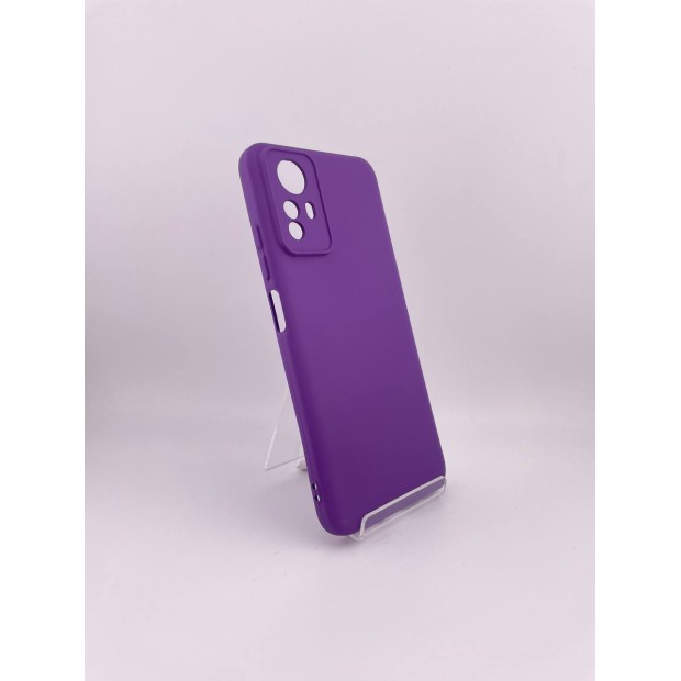 Силікон оригінальний Xiaomi Redmi Note 12S 4G (ShutCam) (Бузковий)