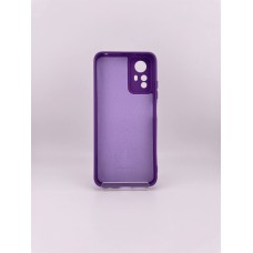 Силікон оригінальний Xiaomi Redmi Note 12S 4G (ShutCam) (Бузковий)