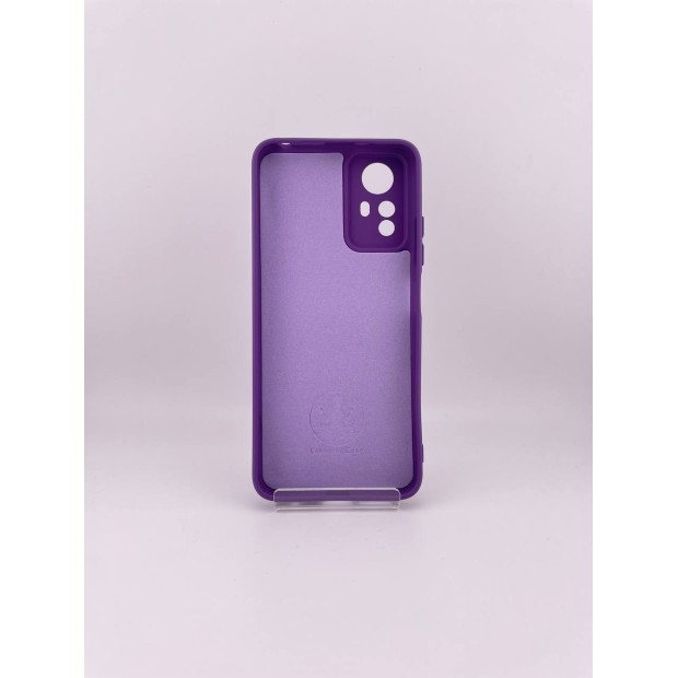 Силікон оригінальний Xiaomi Redmi Note 12S 4G (ShutCam) (Бузковий)