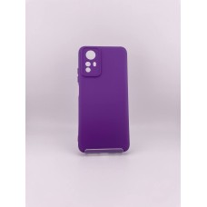 Силікон оригінальний Xiaomi Redmi Note 12S 4G (ShutCam) (Бузковий)