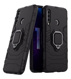 Бронь-чехол Ring Armor Case Huawei P Smart (2019) (Чёрный)