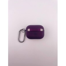 Чохол для навушників Full Silicone Case with Microfiber Apple AirPods Pro 2 (72) Eggplant