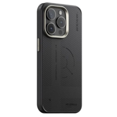 Чохол Blueo Bi-Texture Armor Aramid Fiber MagSafe для Apple iPhone 16 Pro Max (чорний / сірий).
