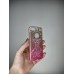 Силикон Glitter Apple iPhone 5 / 5s / SE (Gradient Golden-Pink Dress)