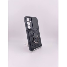 Бронь-чехол Ring Serge Armor Case Samsung Galaxy S24 (ShutCam) (Чёрный)