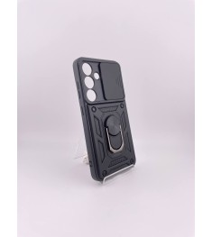 Чохол Ring Serge Armor Case для Samsung Galaxy S24 (ShutCam) (Чорний)