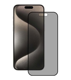 Захисне скло 5D Privacy HD Apple iPhone 16 Pro Max Black