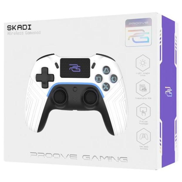 Бездротовий геймпад Proove Gaming Skadi (Білий)