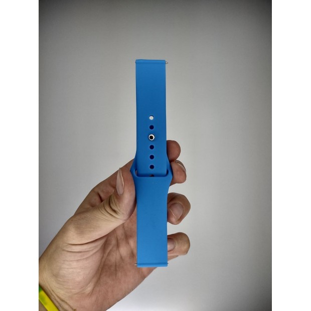 Ремінець для смарт-годинника універсальний 20мм Original Design (Блакитний)