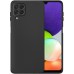 Силикон Original Samsung Galaxy A22 (2021) (ShutCam) (Чёрный)